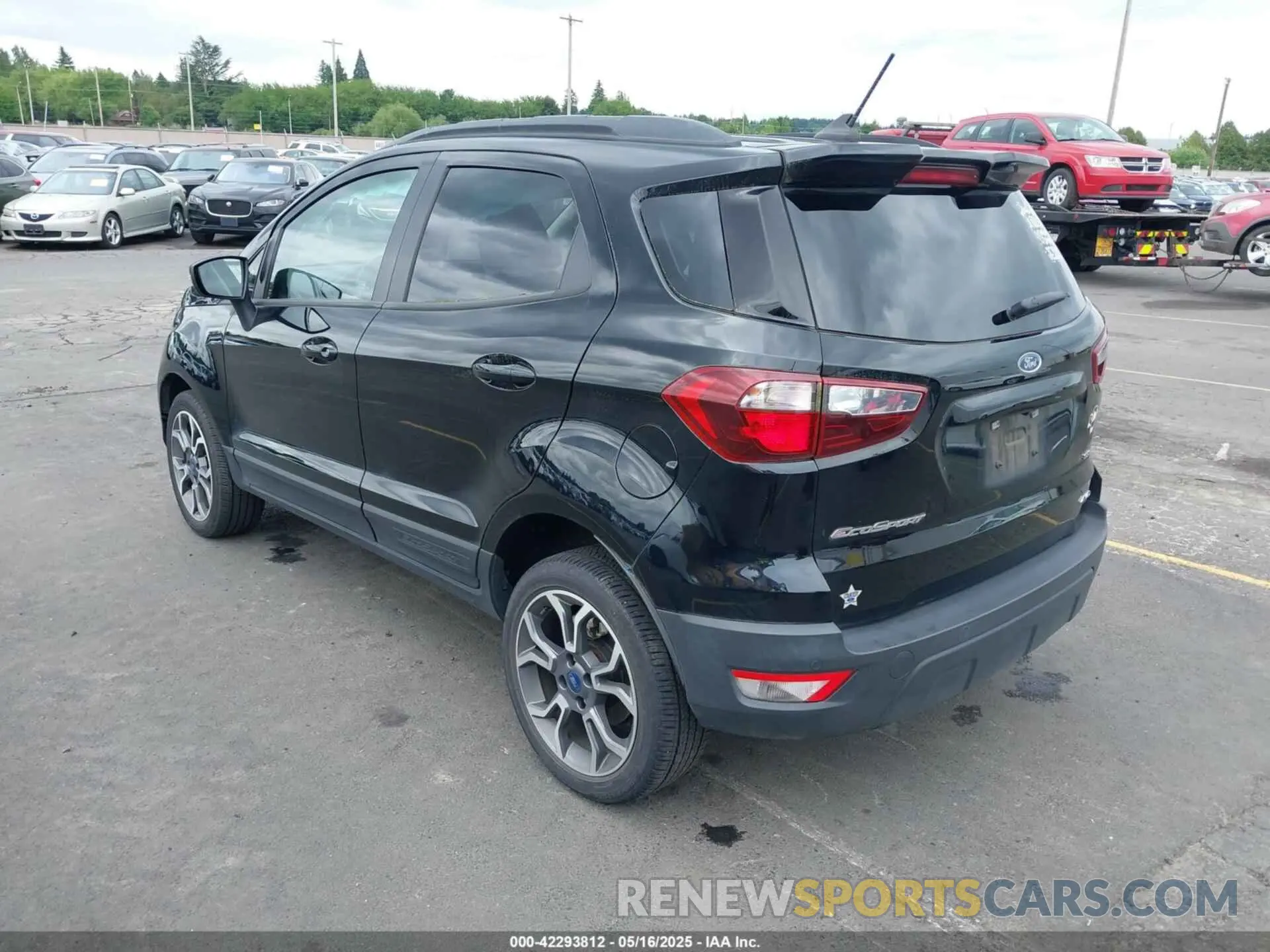 3 Photograph of a damaged car MAJ6S3JL2KC290084 FORD ECOSPORT 2019