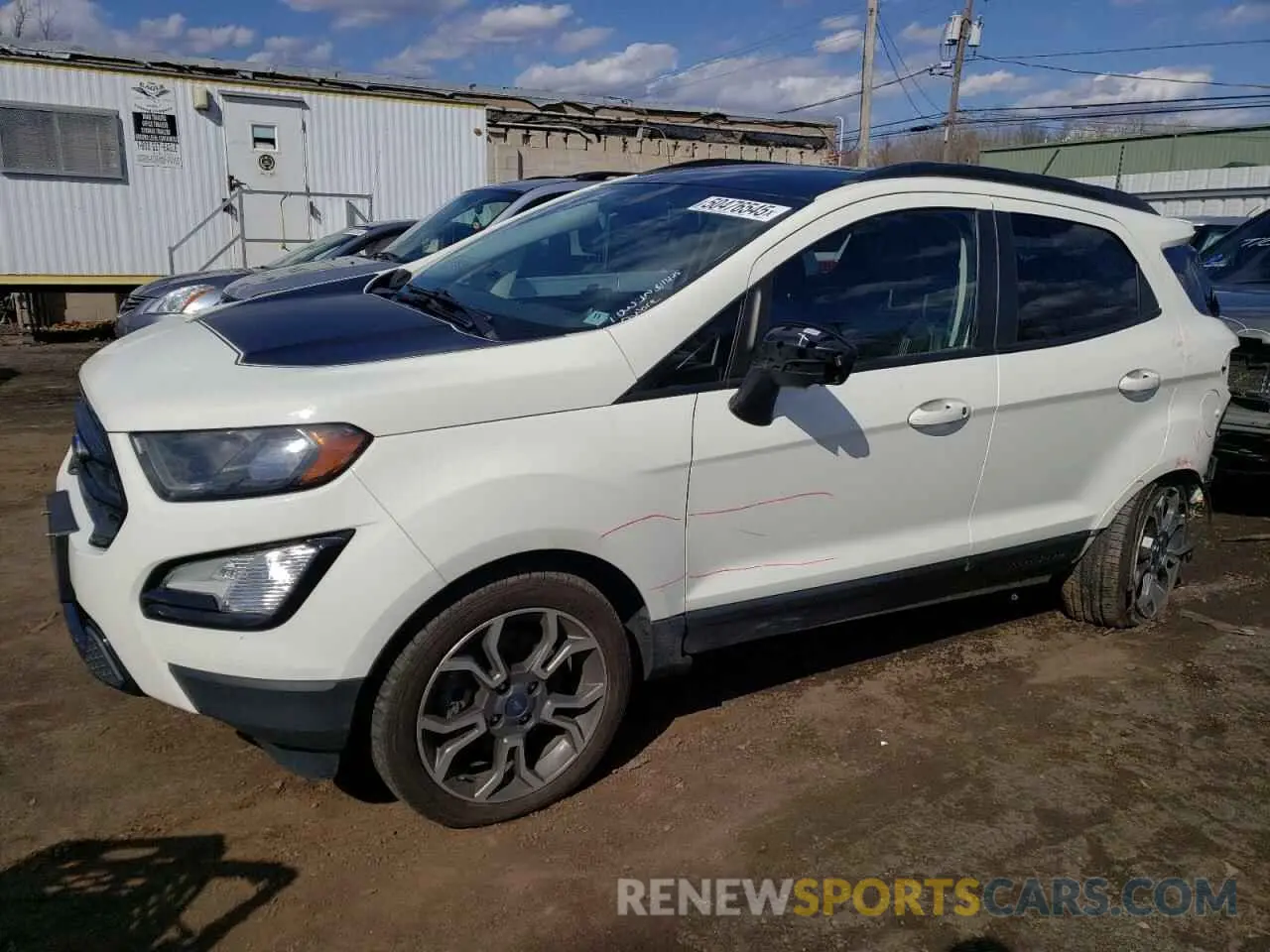 1 Фотография поврежденного автомобиля MAJ6S3JL5KC293626 FORD ECOSPORT 2019