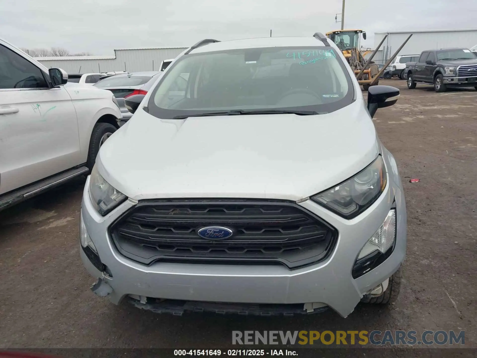 12 Photograph of a damaged car MAJ6S3JL6KC283008 FORD ECOSPORT 2019