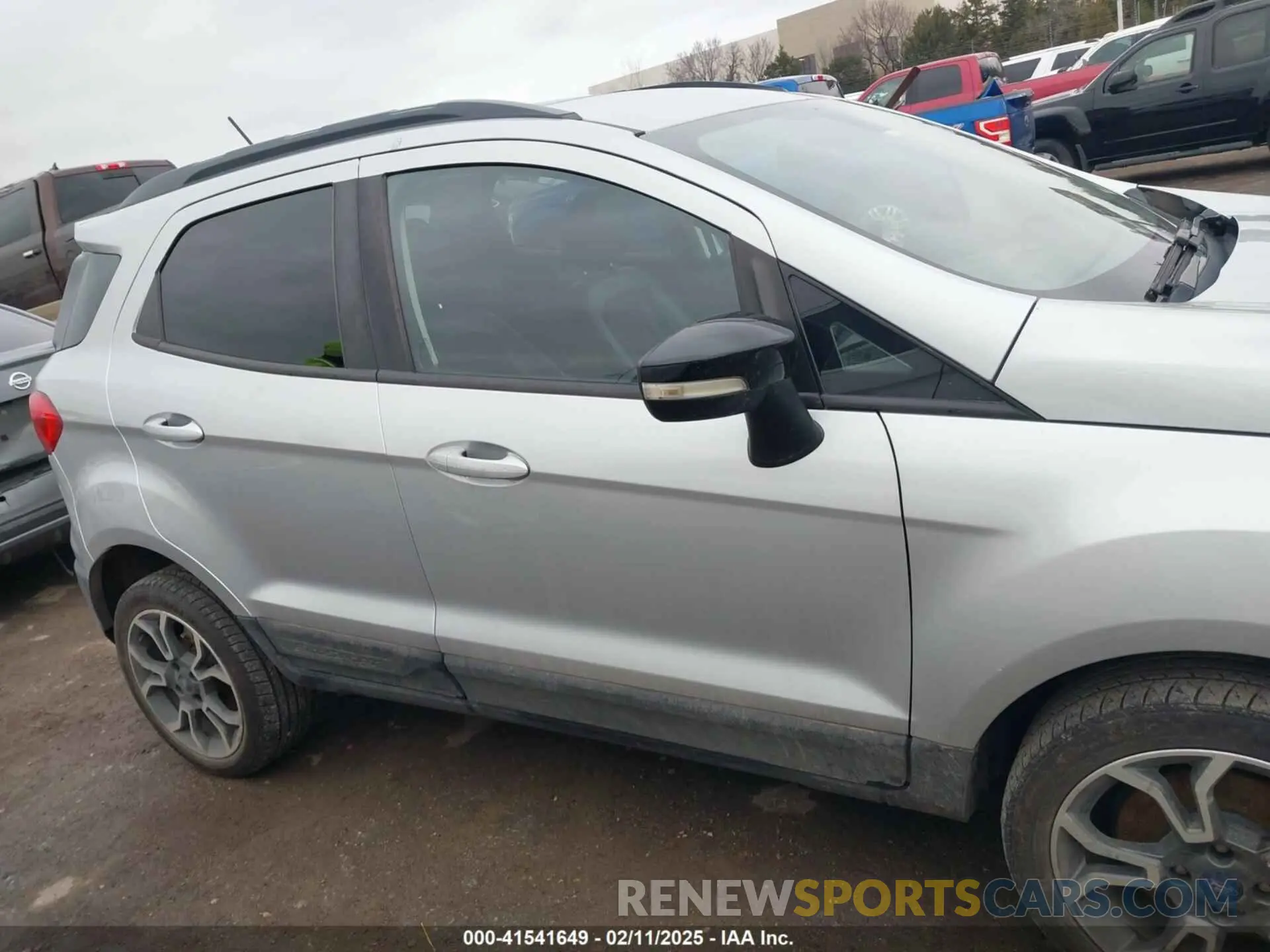 13 Photograph of a damaged car MAJ6S3JL6KC283008 FORD ECOSPORT 2019
