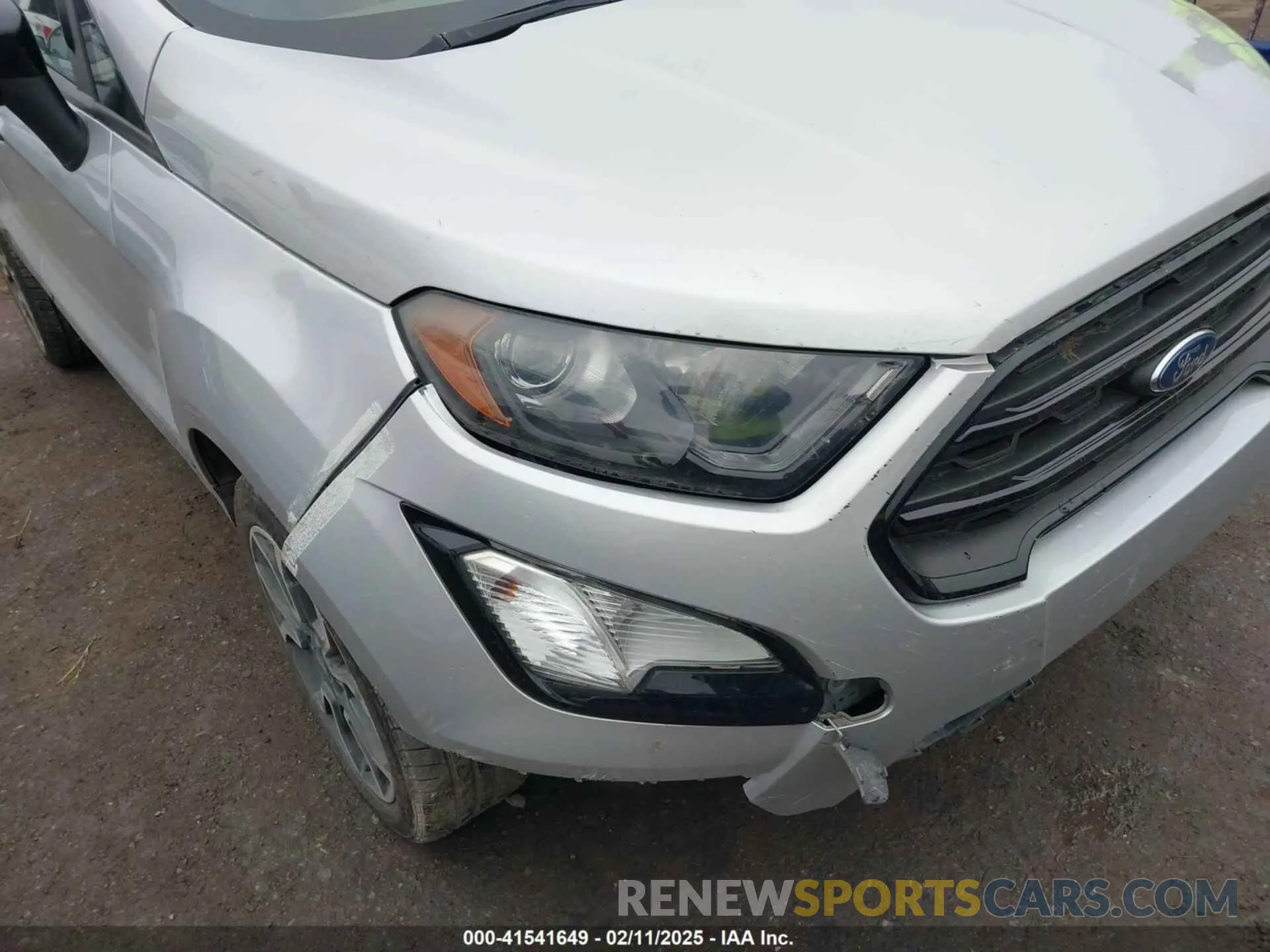 6 Photograph of a damaged car MAJ6S3JL6KC283008 FORD ECOSPORT 2019