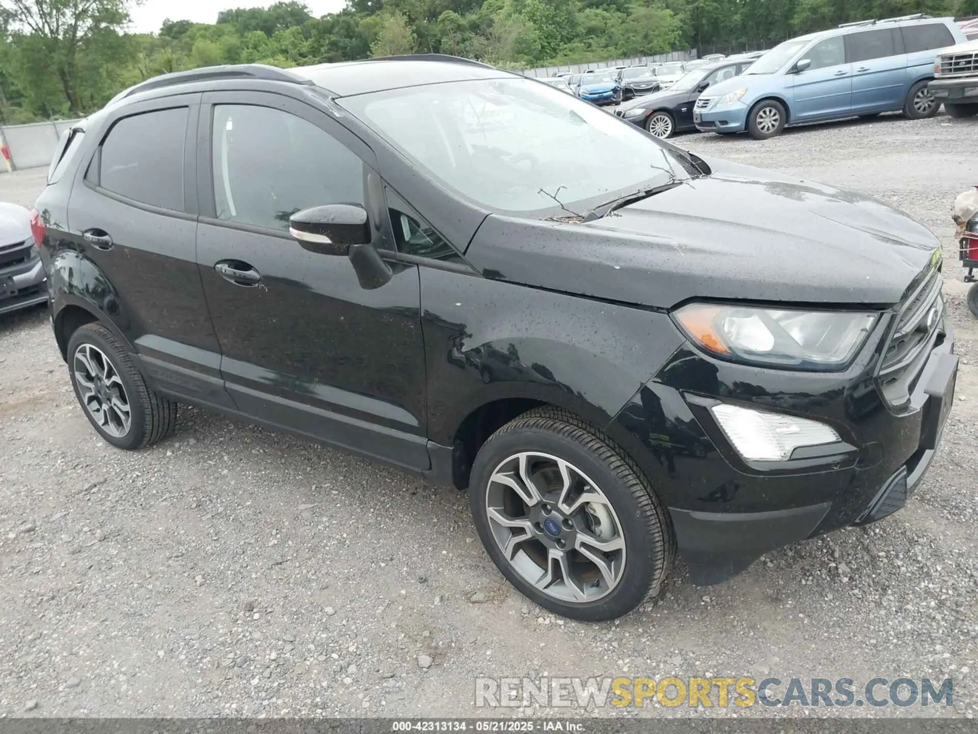 1 Фотография поврежденного автомобиля MAJ6S3JL8KC252584 FORD ECOSPORT 2019