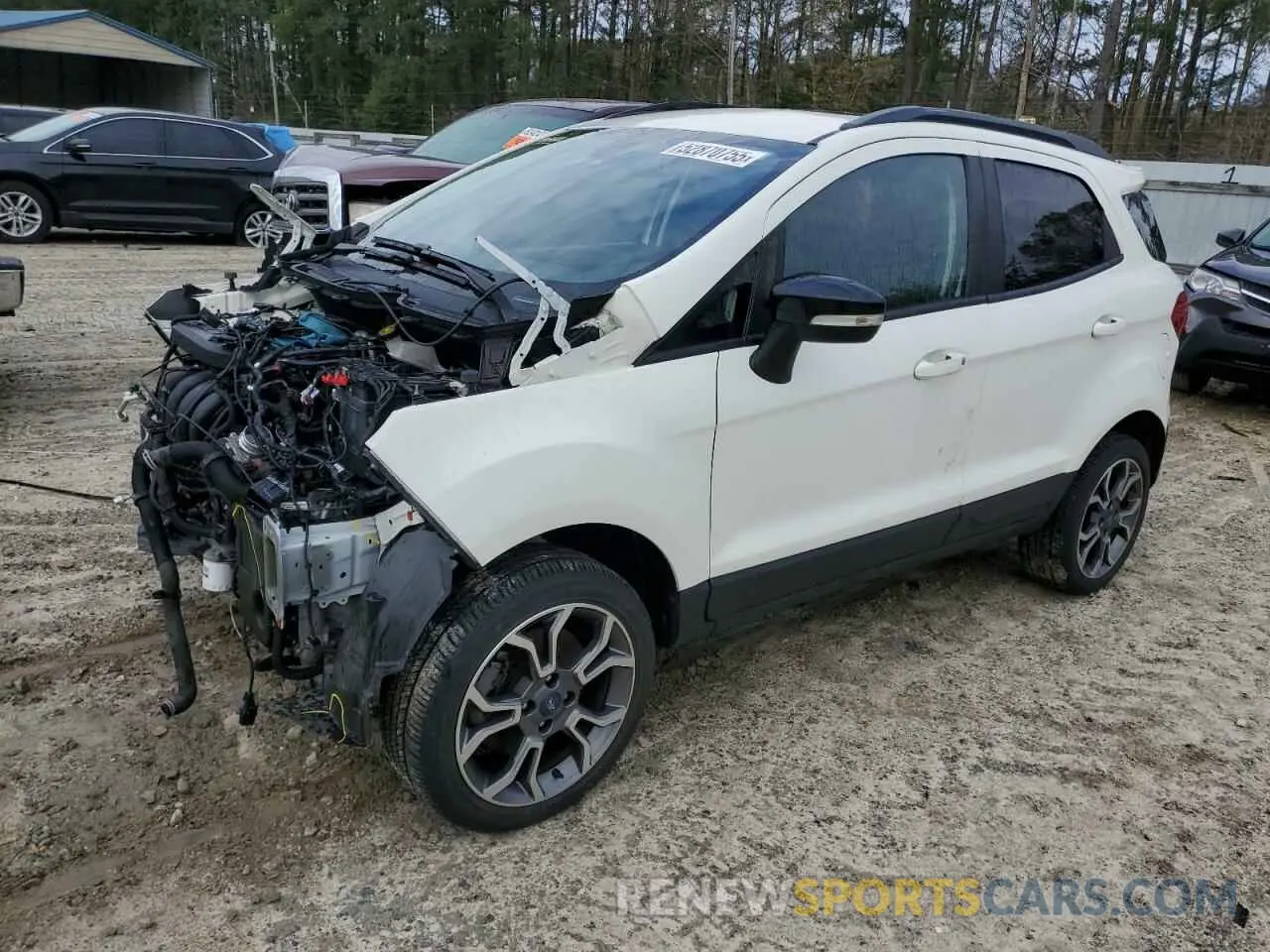 1 Photograph of a damaged car MAJ6S3JL9KC290762 FORD ECOSPORT 2019