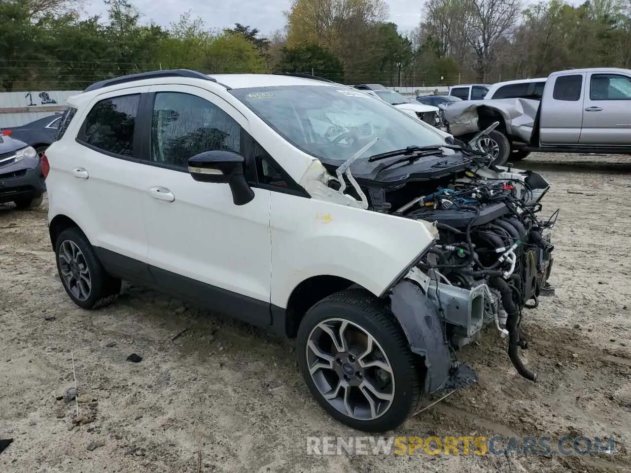 4 Photograph of a damaged car MAJ6S3JL9KC290762 FORD ECOSPORT 2019