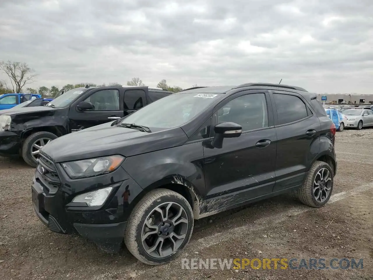 1 Фотография поврежденного автомобиля MAJ6S3JL9KC296531 FORD ECOSPORT 2019