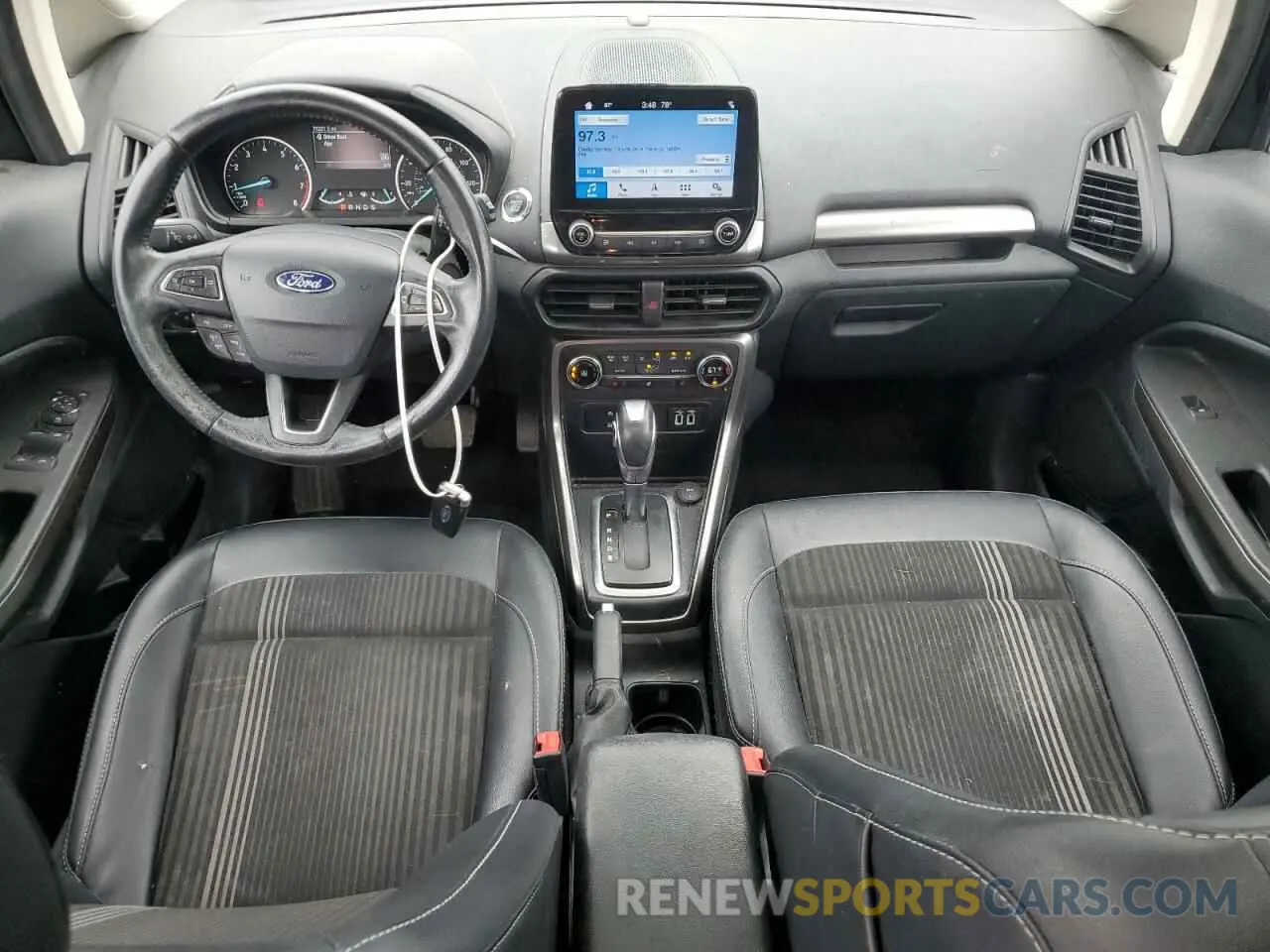 8 Фотография поврежденного автомобиля MAJ6S3JL9KC296531 FORD ECOSPORT 2019