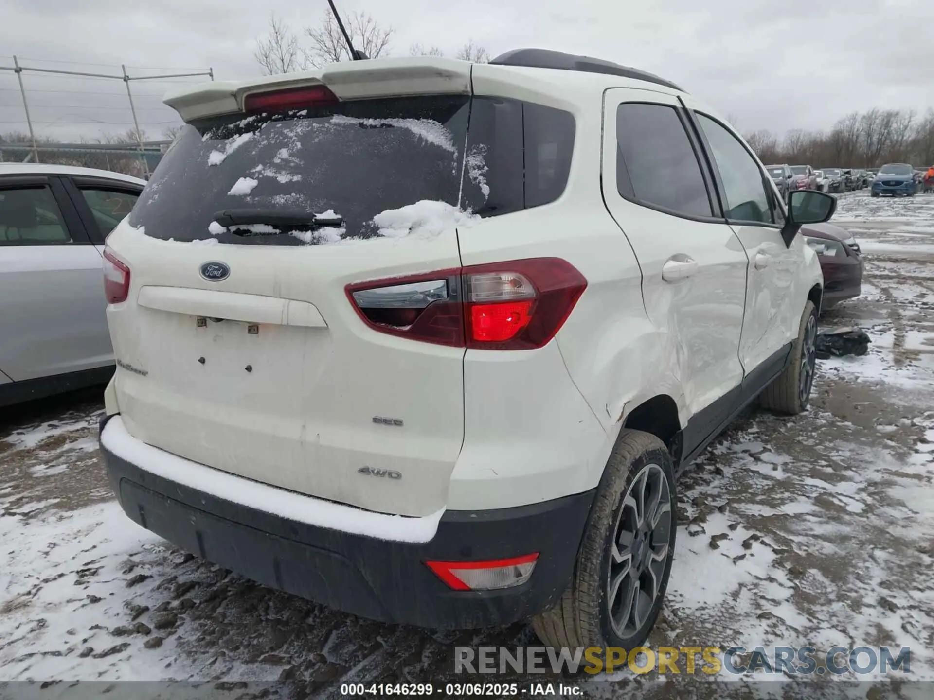 4 Фотография поврежденного автомобиля MAJ6S3JLXKC294139 FORD ECOSPORT 2019
