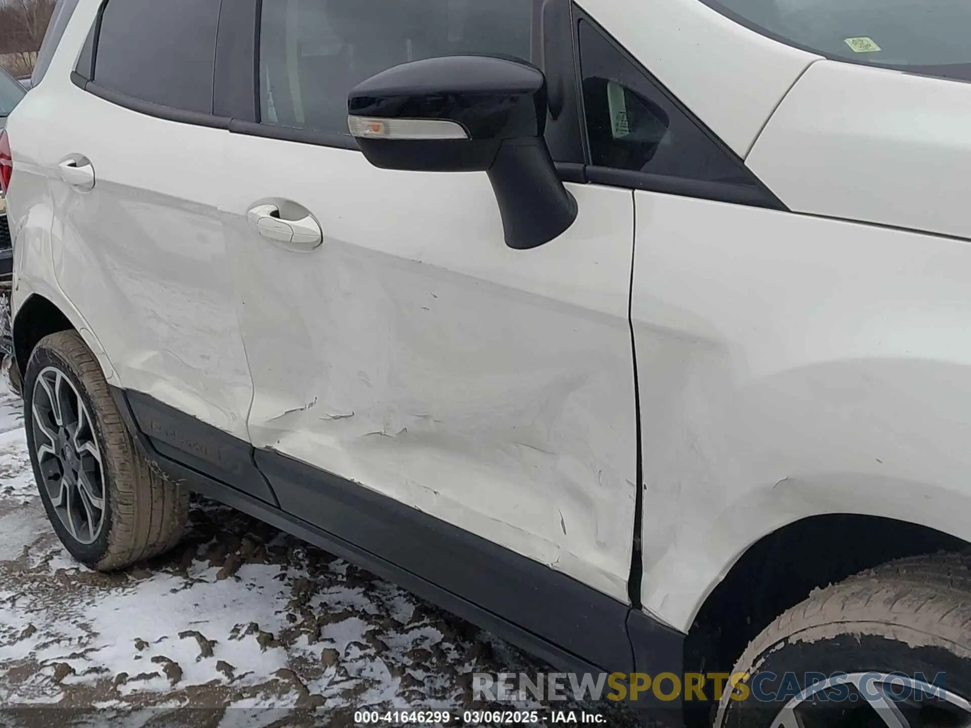 6 Фотография поврежденного автомобиля MAJ6S3JLXKC294139 FORD ECOSPORT 2019