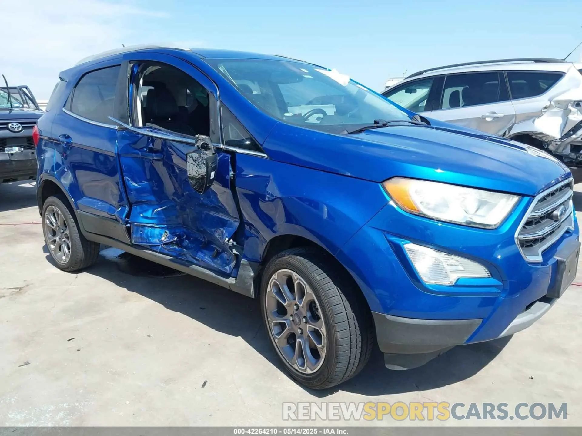 6 Photograph of a damaged car MAJ6S3KL0KC260936 FORD ECOSPORT 2019