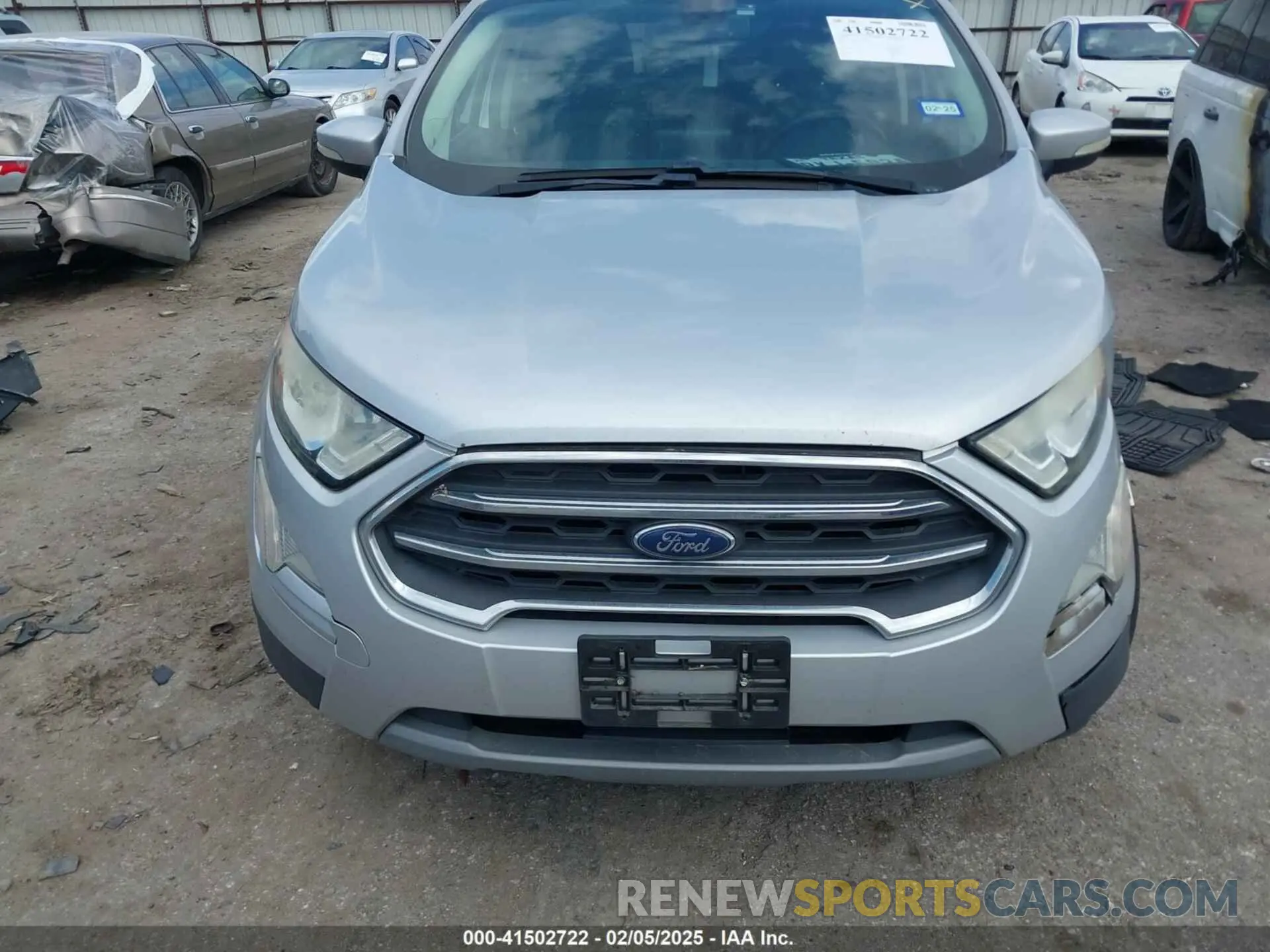 12 Photograph of a damaged car MAJ6S3KL1KC267698 FORD ECOSPORT 2019