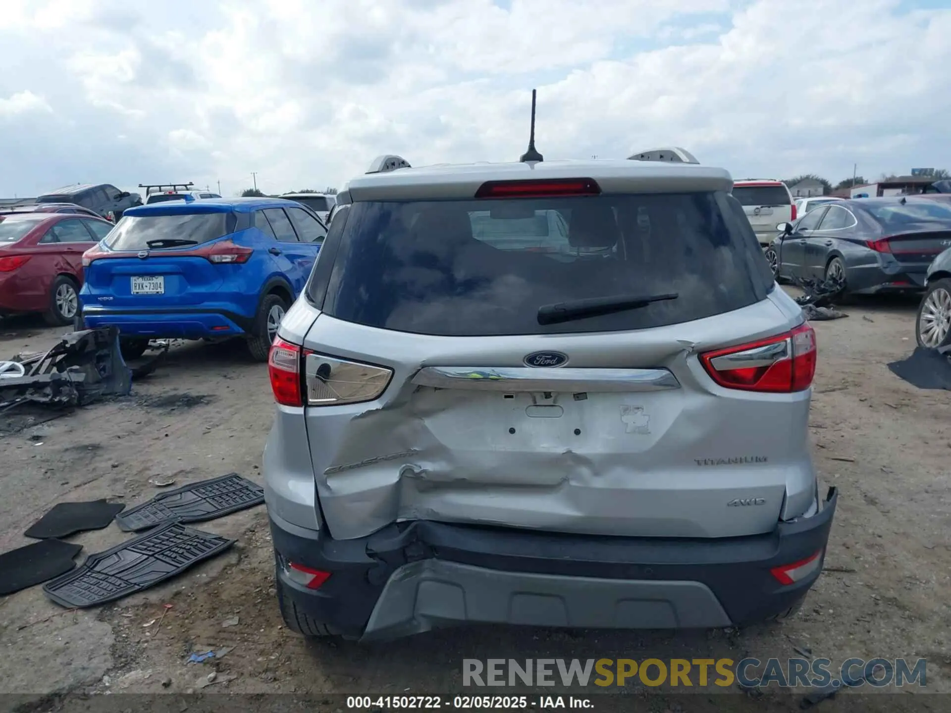 16 Photograph of a damaged car MAJ6S3KL1KC267698 FORD ECOSPORT 2019