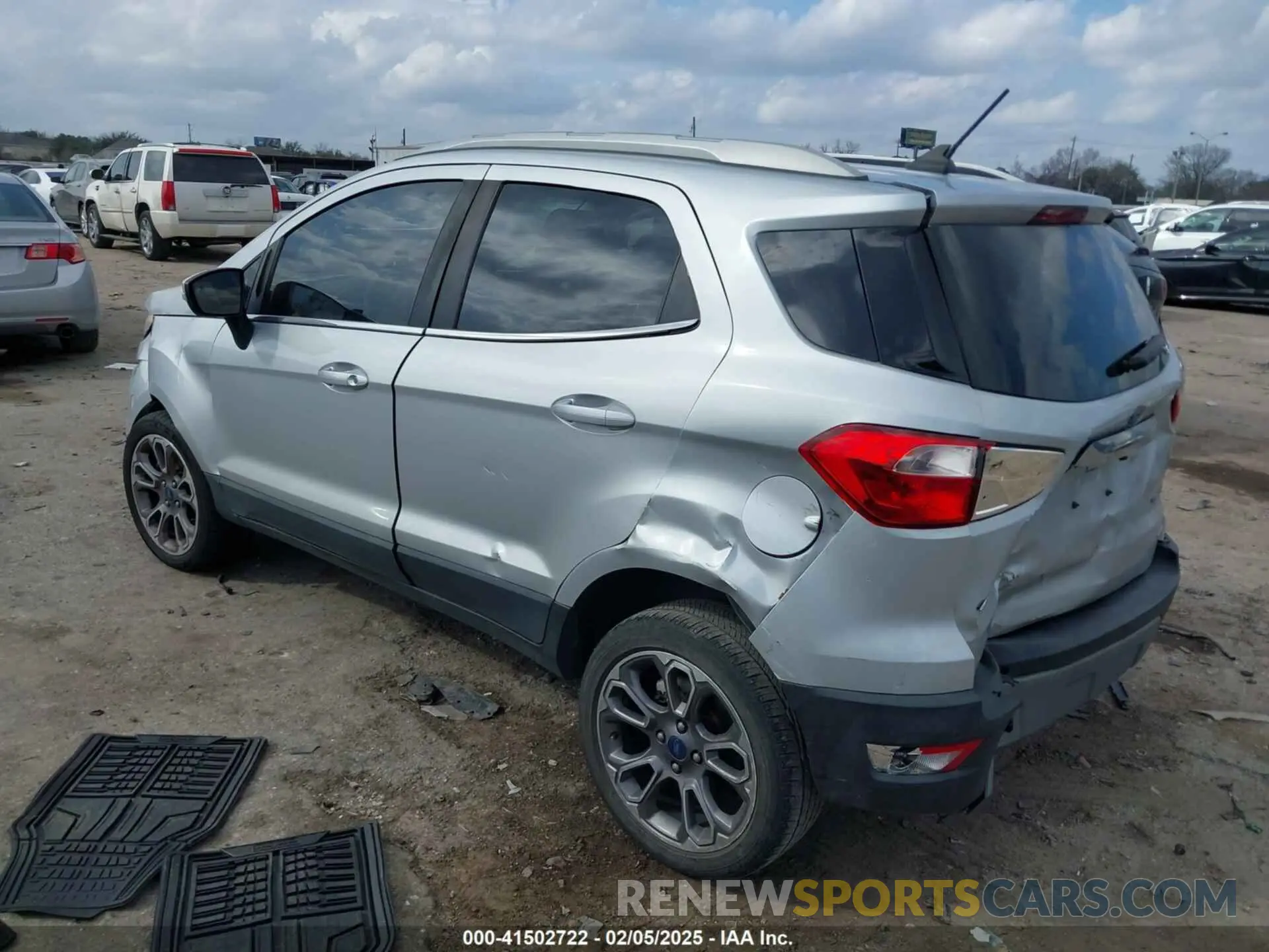 3 Photograph of a damaged car MAJ6S3KL1KC267698 FORD ECOSPORT 2019