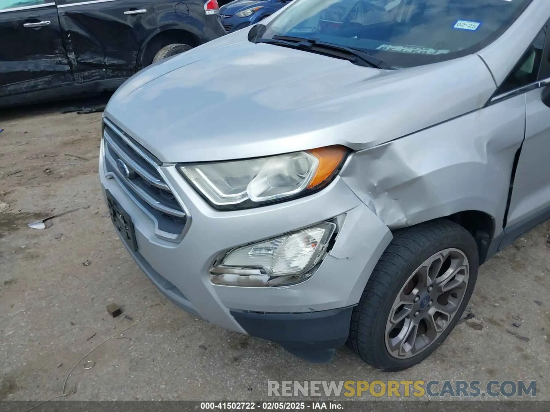 6 Photograph of a damaged car MAJ6S3KL1KC267698 FORD ECOSPORT 2019