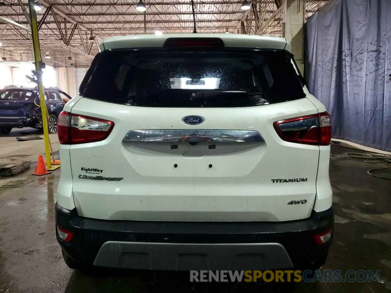 6 Photograph of a damaged car MAJ6S3KL3KC280162 FORD ECOSPORT 2019