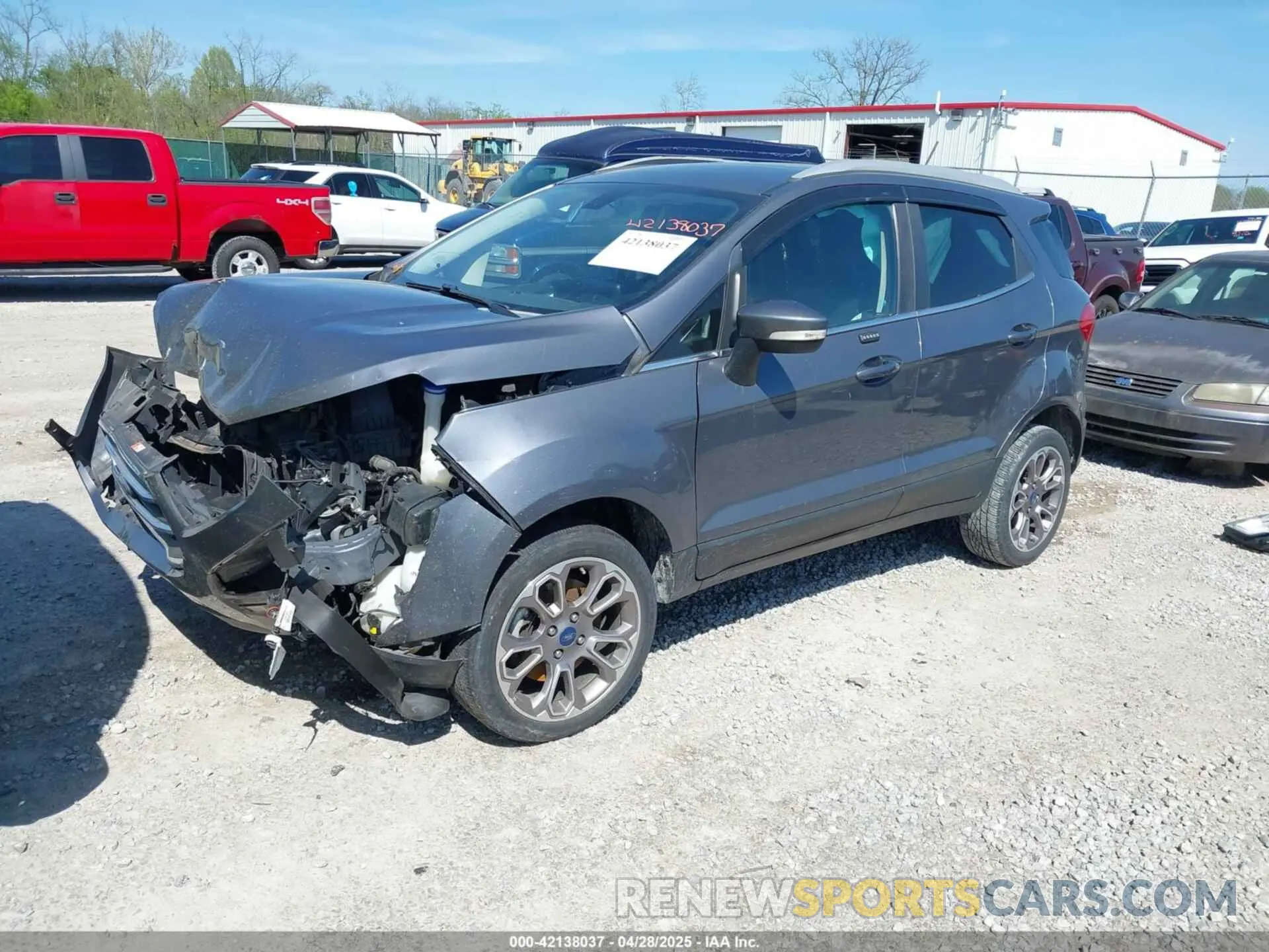 2 Photograph of a damaged car MAJ6S3KL5KC292460 FORD ECOSPORT 2019