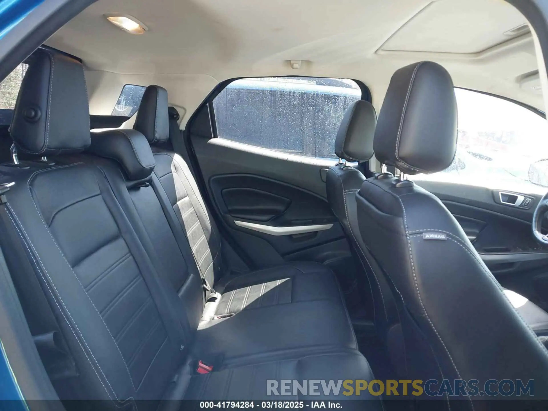 8 Photograph of a damaged car MAJ6S3KL7KC256835 FORD ECOSPORT 2019