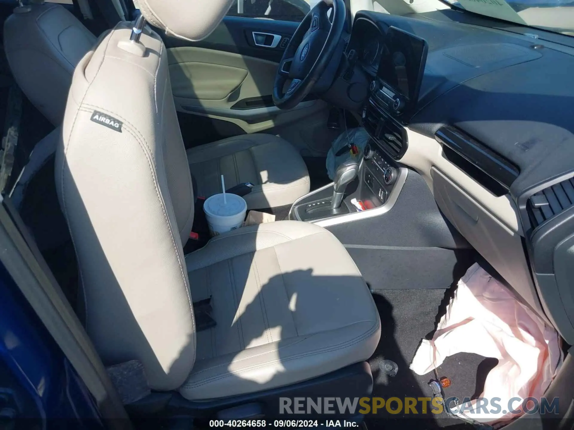 5 Photograph of a damaged car MAJ6S3KL8KC289701 FORD ECOSPORT 2019