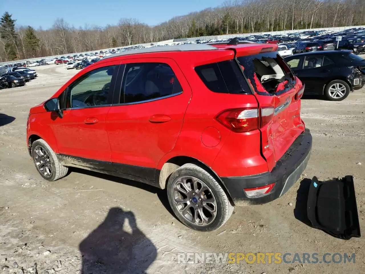 2 Фотография поврежденного автомобиля MAJ6S3KL8KC299323 FORD ECOSPORT 2019