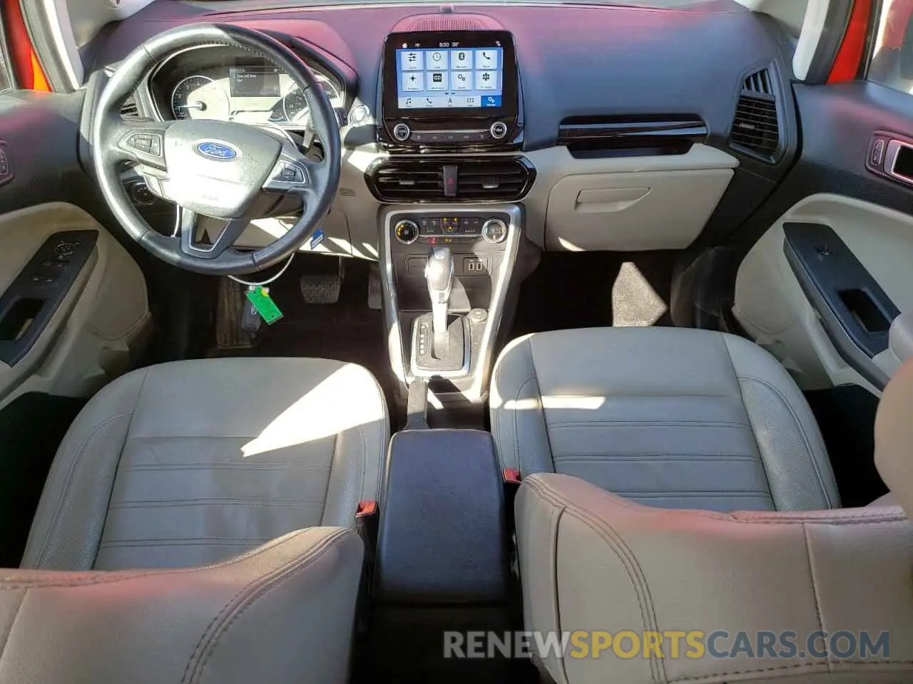 8 Фотография поврежденного автомобиля MAJ6S3KL8KC299323 FORD ECOSPORT 2019