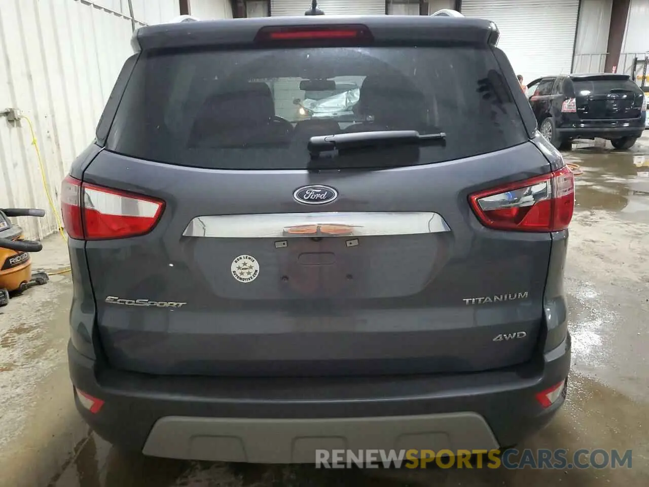 6 Photograph of a damaged car MAJ6S3KL9KC285706 FORD ECOSPORT 2019