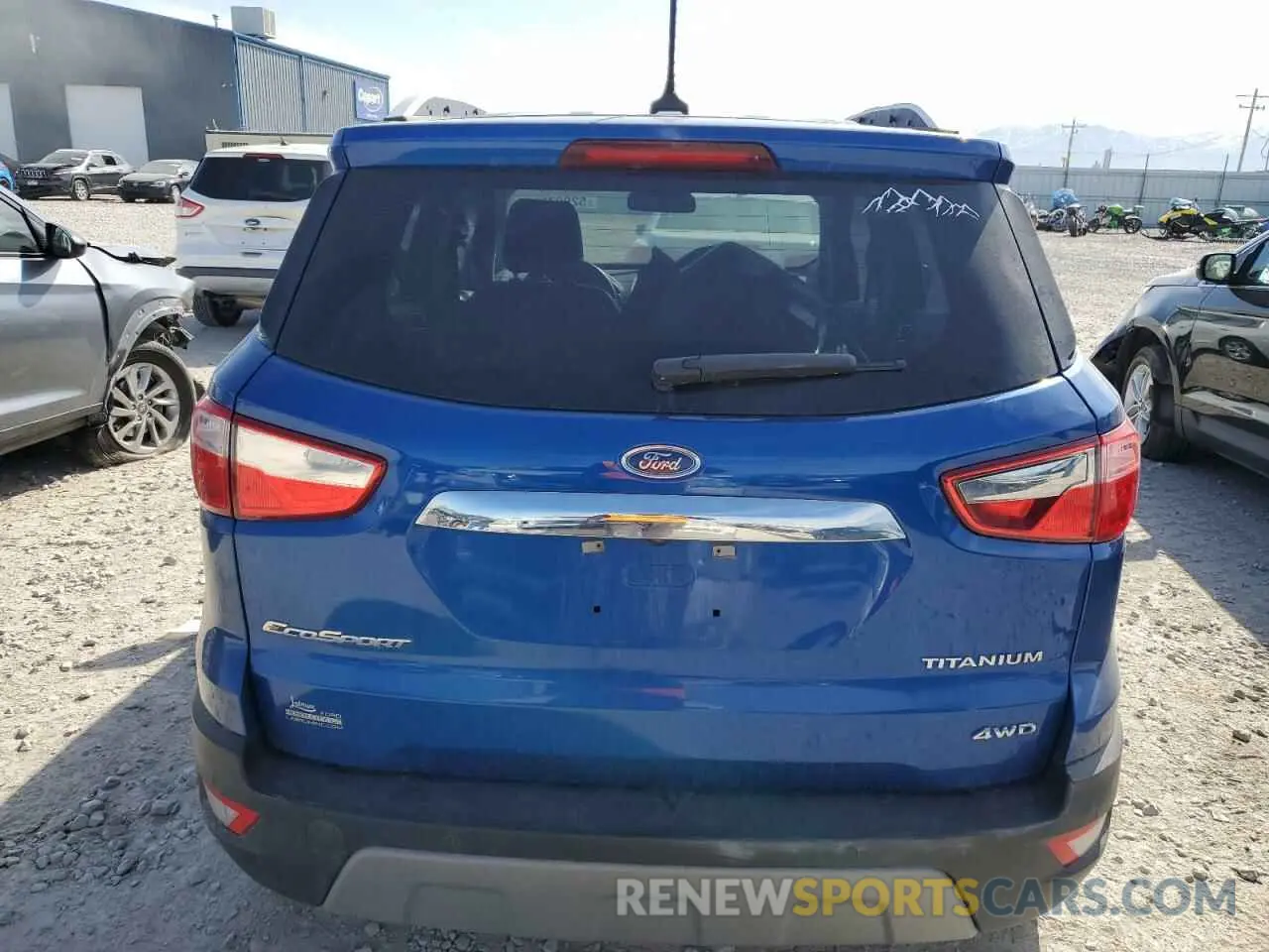 6 Photograph of a damaged car MAJ6S3KLXKC289764 FORD ECOSPORT 2019