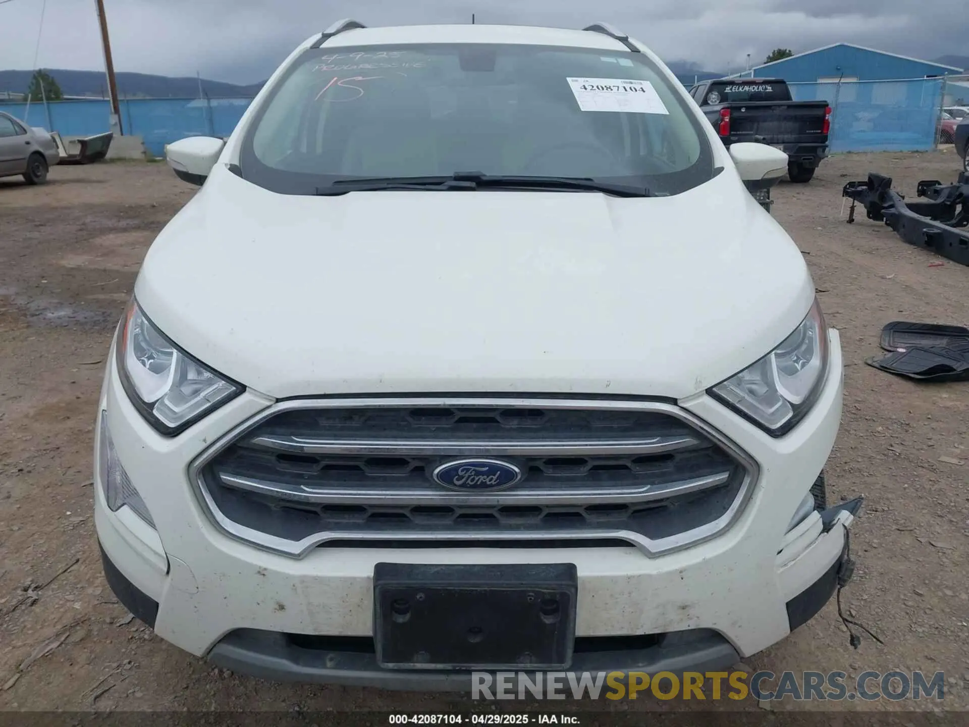 12 Фотография поврежденного автомобиля MAJ6S3KLXKC297718 FORD ECOSPORT 2019