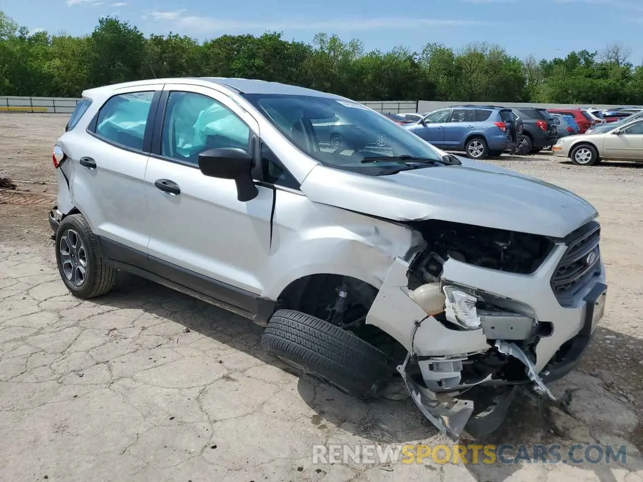 4 Photograph of a damaged car MAJ3S2FE1LC336240 FORD ECOSPORT 2020