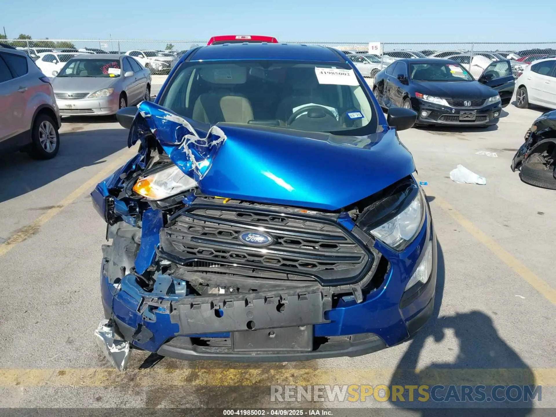 12 Фотография поврежденного автомобиля MAJ3S2FE1LC363065 FORD ECOSPORT 2020