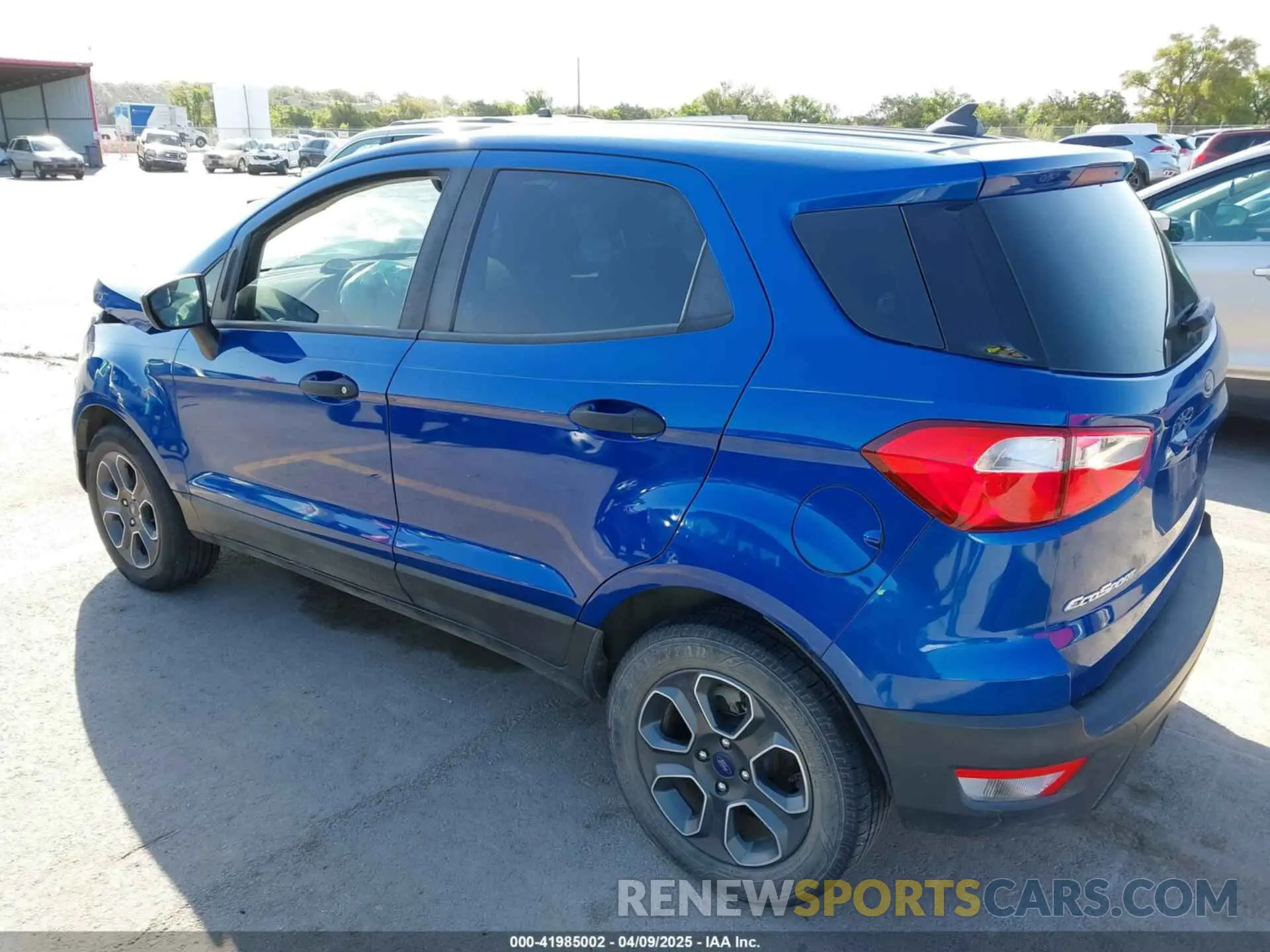 3 Фотография поврежденного автомобиля MAJ3S2FE1LC363065 FORD ECOSPORT 2020