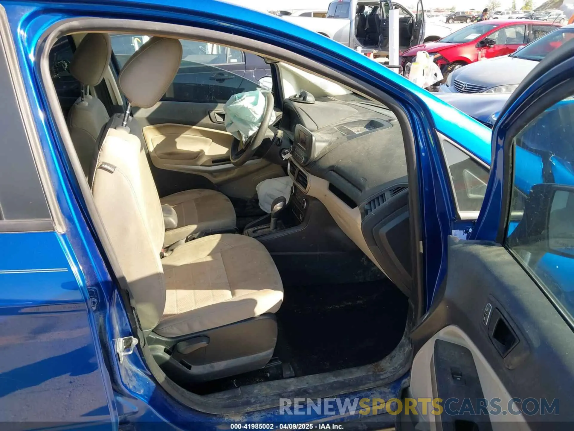 5 Фотография поврежденного автомобиля MAJ3S2FE1LC363065 FORD ECOSPORT 2020