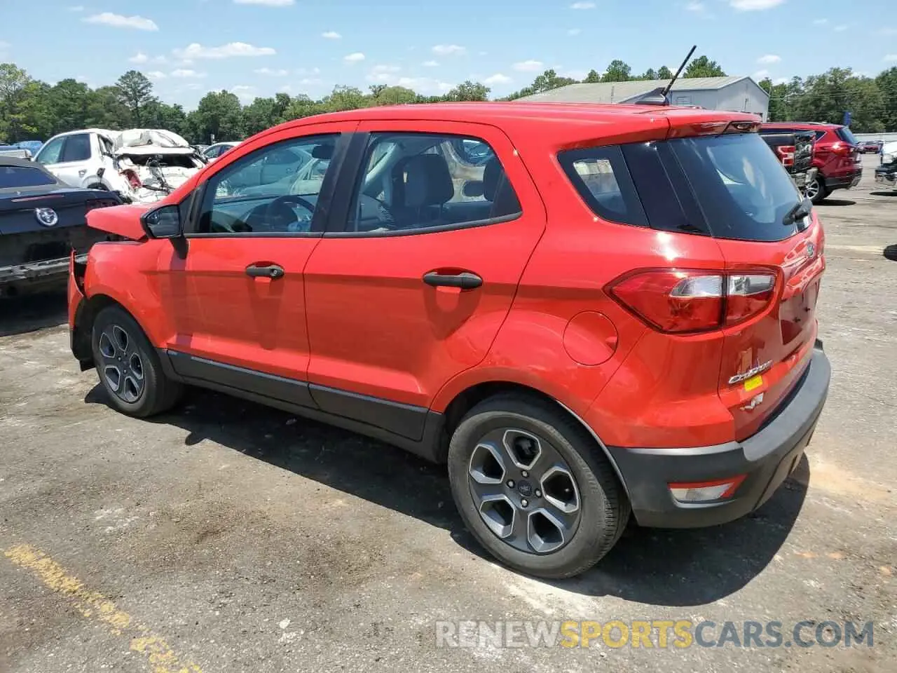 2 Photograph of a damaged car MAJ3S2FE1LC388208 FORD ECOSPORT 2020