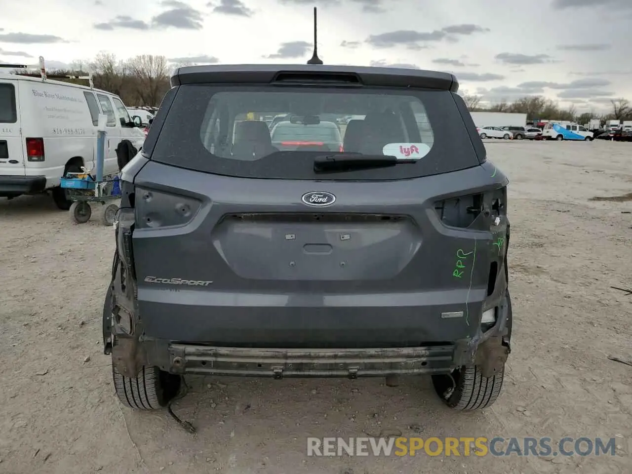 6 Photograph of a damaged car MAJ3S2FE3LC325059 FORD ECOSPORT 2020
