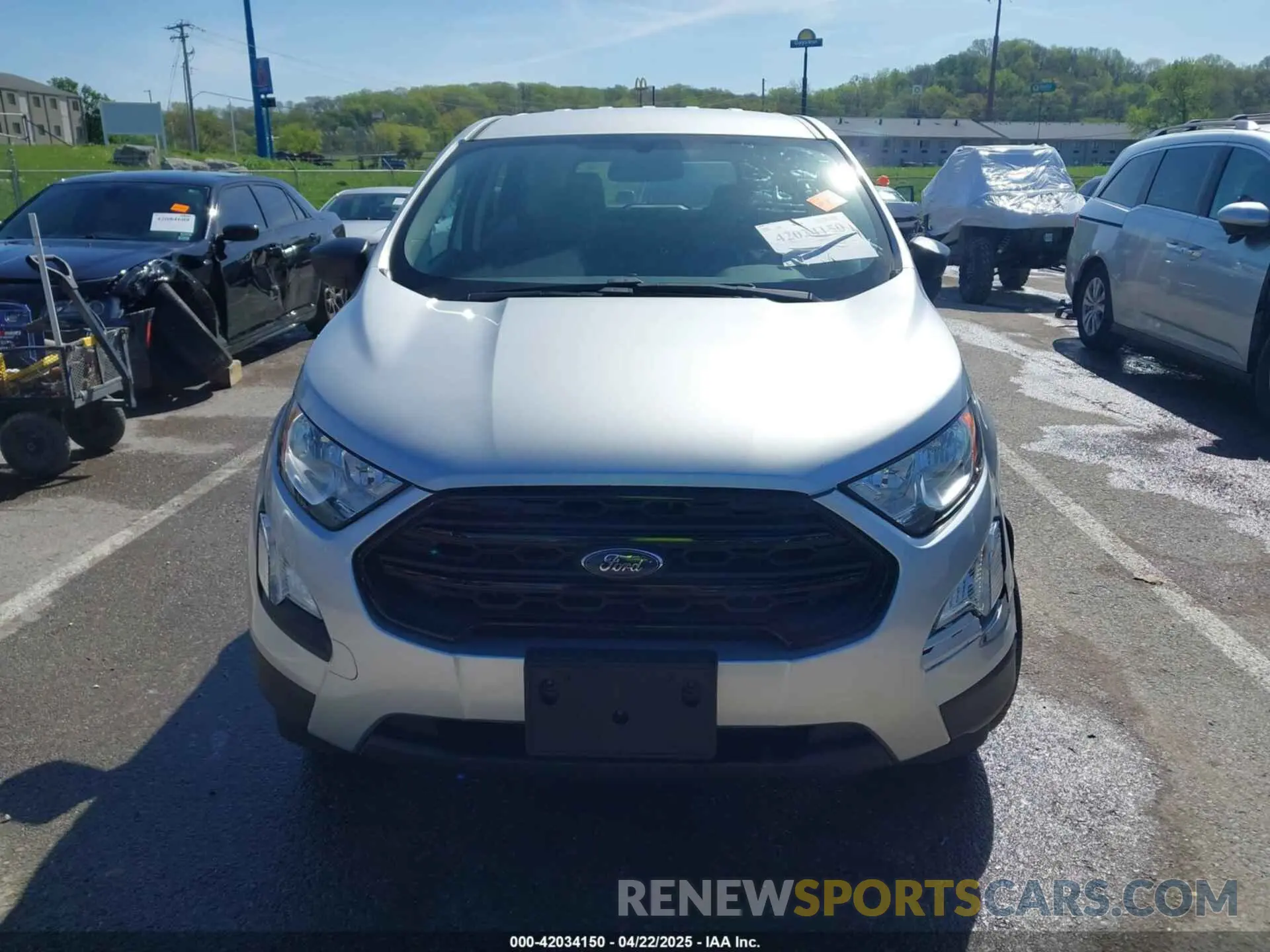 11 Фотография поврежденного автомобиля MAJ3S2FE4LC385013 FORD ECOSPORT 2020