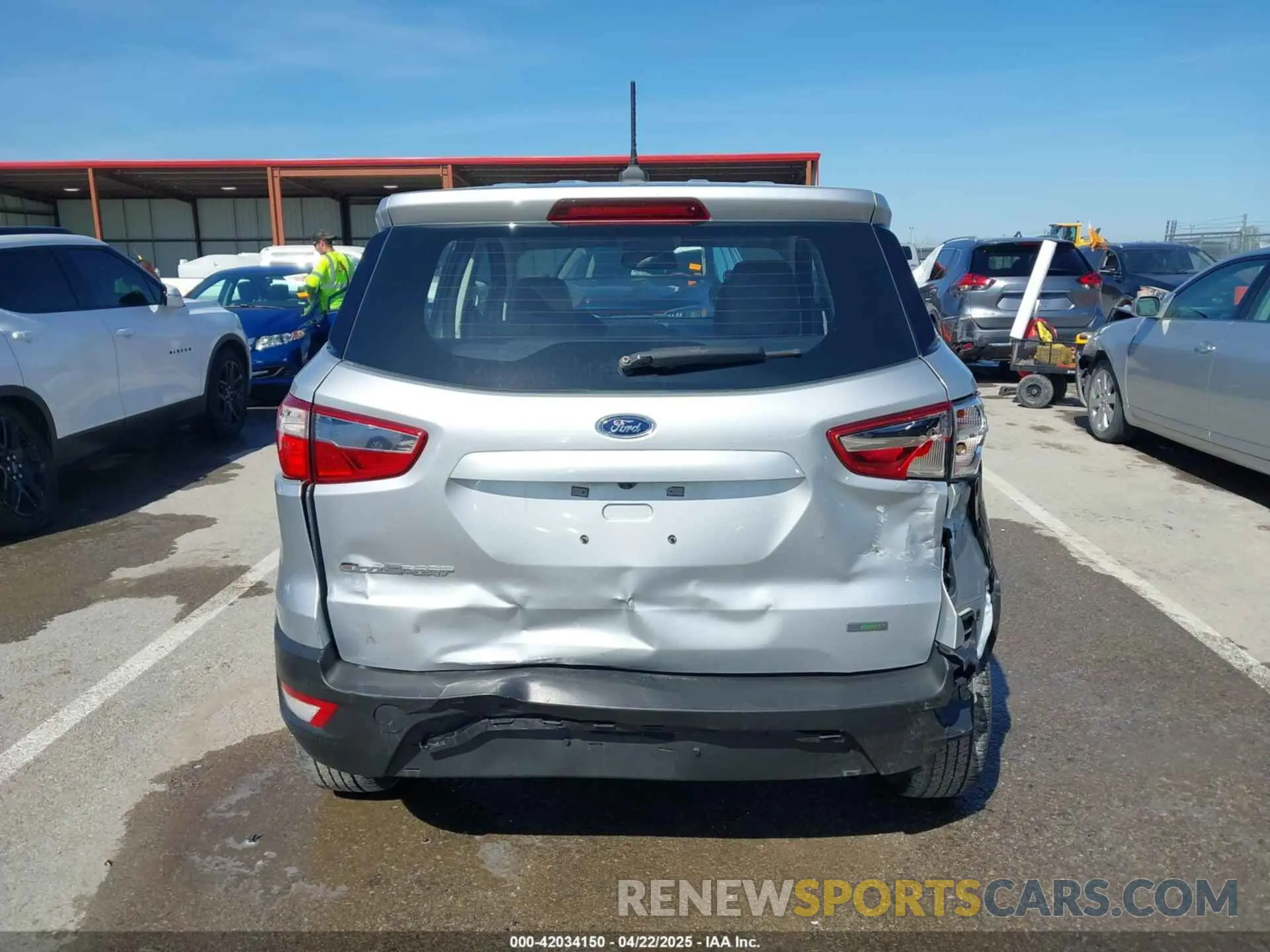 15 Фотография поврежденного автомобиля MAJ3S2FE4LC385013 FORD ECOSPORT 2020