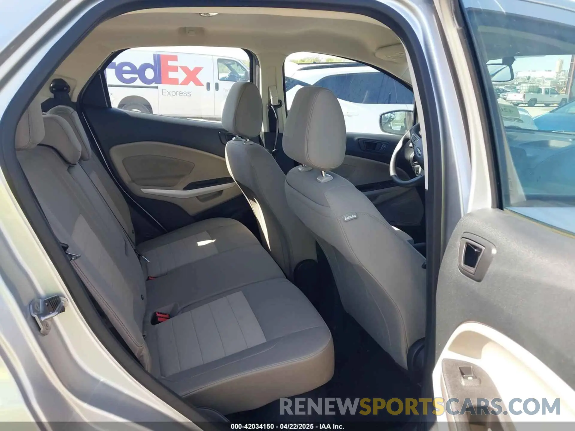 8 Фотография поврежденного автомобиля MAJ3S2FE4LC385013 FORD ECOSPORT 2020