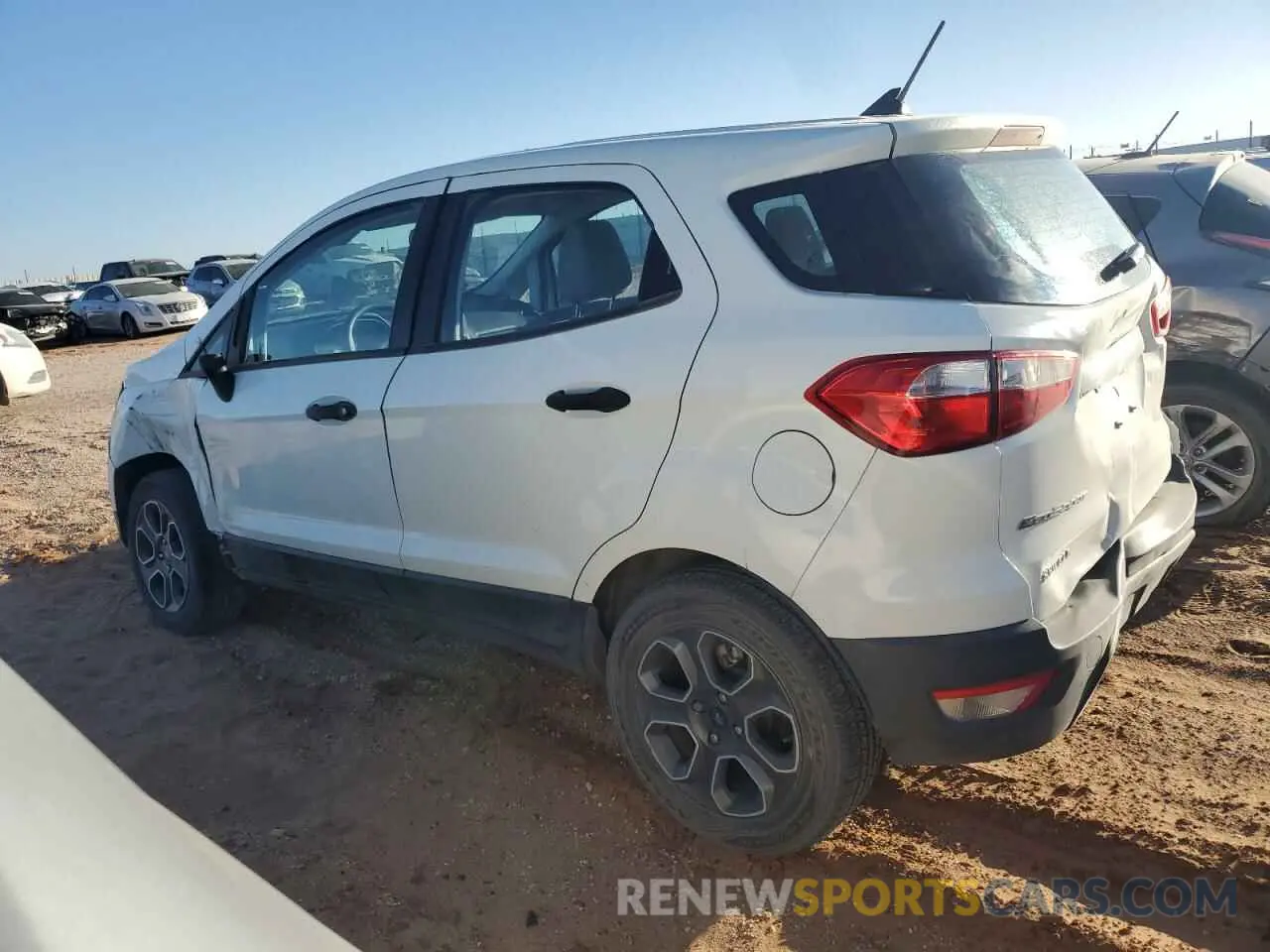 2 Photograph of a damaged car MAJ3S2FE5LC395047 FORD ECOSPORT 2020