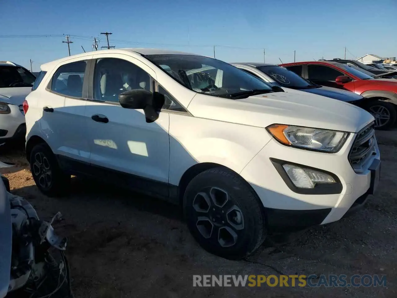 4 Photograph of a damaged car MAJ3S2FE5LC395047 FORD ECOSPORT 2020