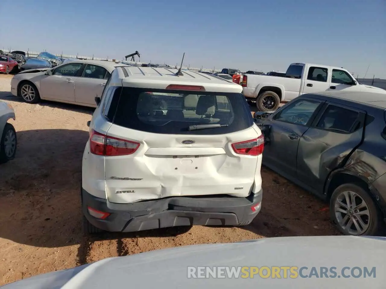 6 Photograph of a damaged car MAJ3S2FE5LC395047 FORD ECOSPORT 2020
