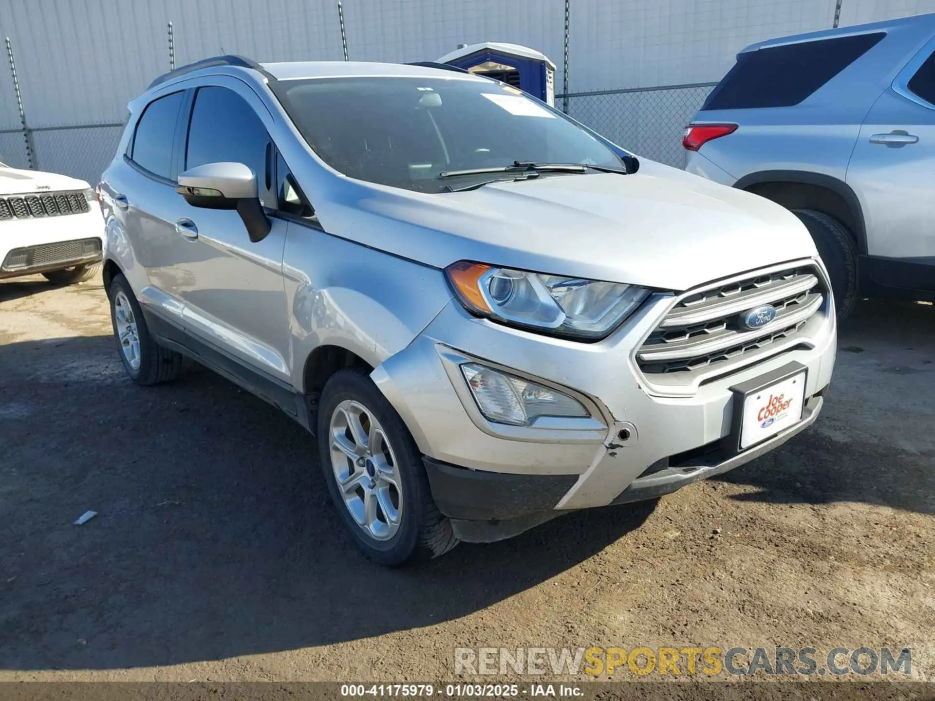 1 Фотография поврежденного автомобиля MAJ3S2GE0LC315667 FORD ECOSPORT 2020