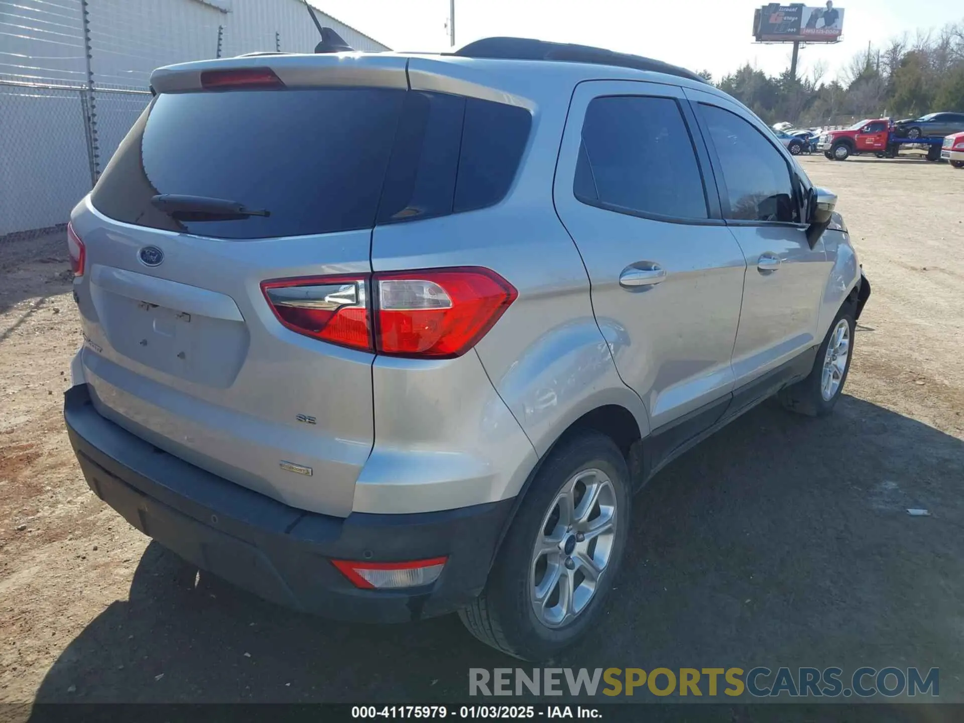 4 Фотография поврежденного автомобиля MAJ3S2GE0LC315667 FORD ECOSPORT 2020