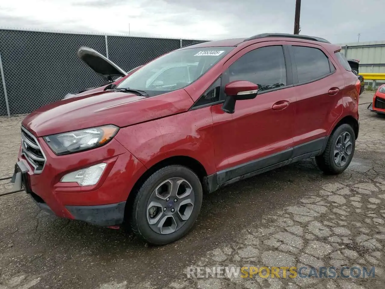1 Фотография поврежденного автомобиля MAJ3S2GE0LC321002 FORD ECOSPORT 2020