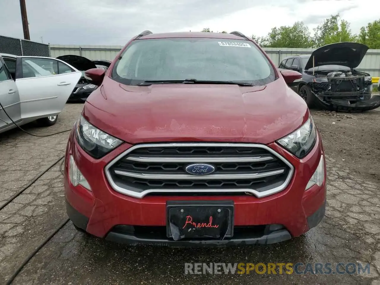 5 Фотография поврежденного автомобиля MAJ3S2GE0LC321002 FORD ECOSPORT 2020