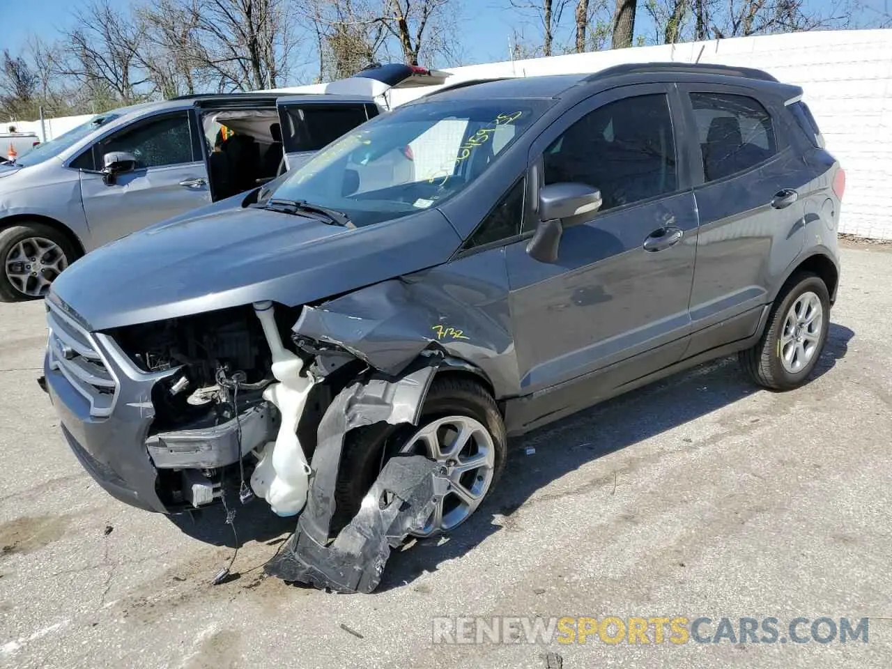 1 Фотография поврежденного автомобиля MAJ3S2GE0LC321050 FORD ECOSPORT 2020