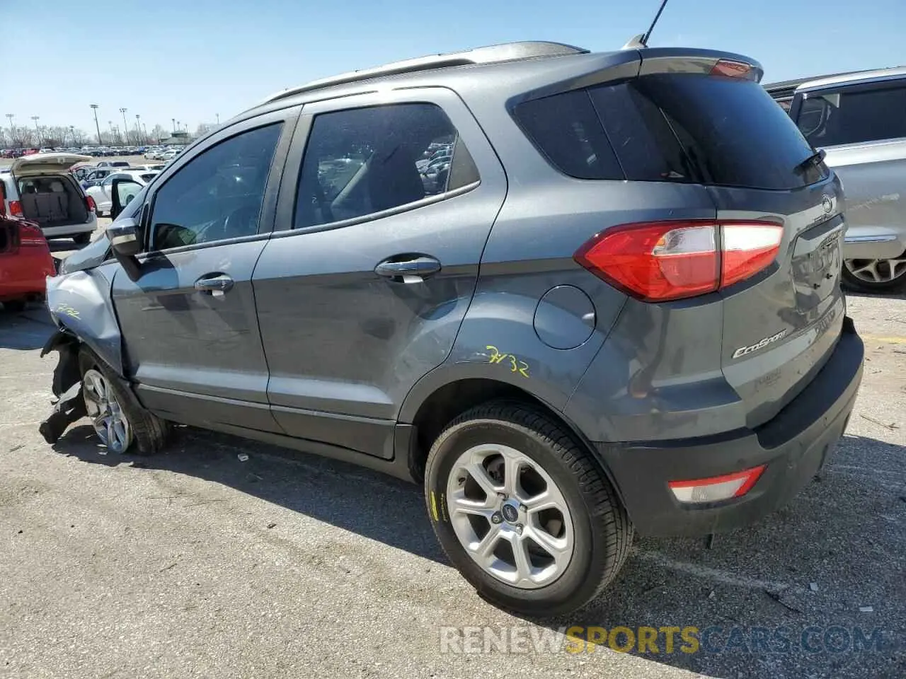2 Фотография поврежденного автомобиля MAJ3S2GE0LC321050 FORD ECOSPORT 2020
