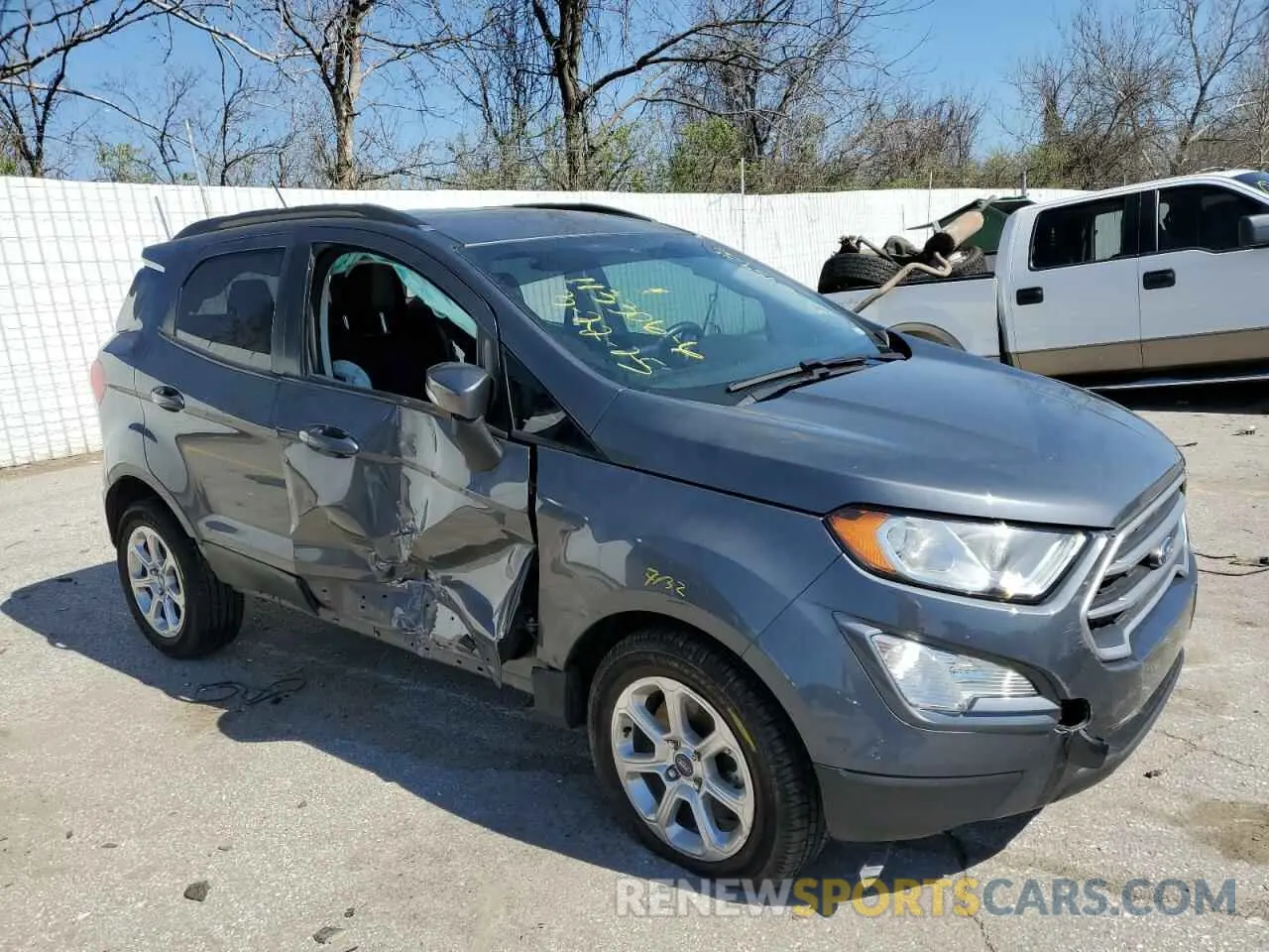 4 Фотография поврежденного автомобиля MAJ3S2GE0LC321050 FORD ECOSPORT 2020