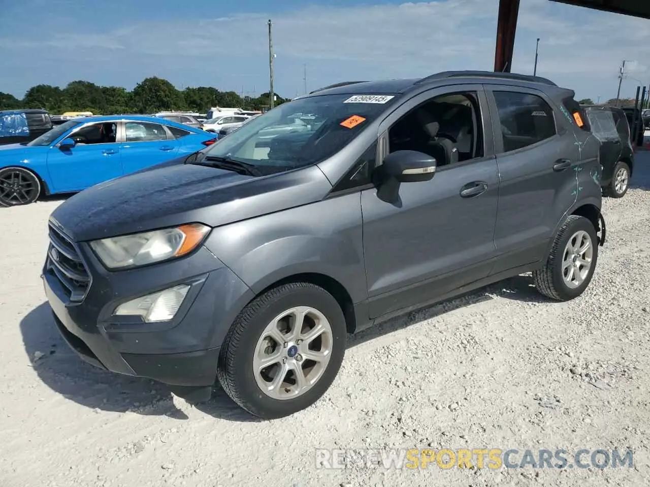 1 Photograph of a damaged car MAJ3S2GE0LC329505 FORD ECOSPORT 2020