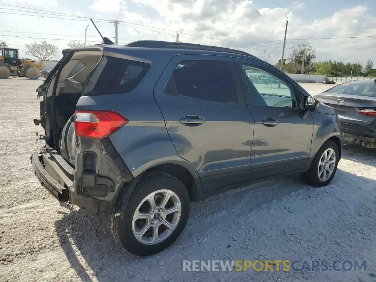 3 Photograph of a damaged car MAJ3S2GE0LC329505 FORD ECOSPORT 2020