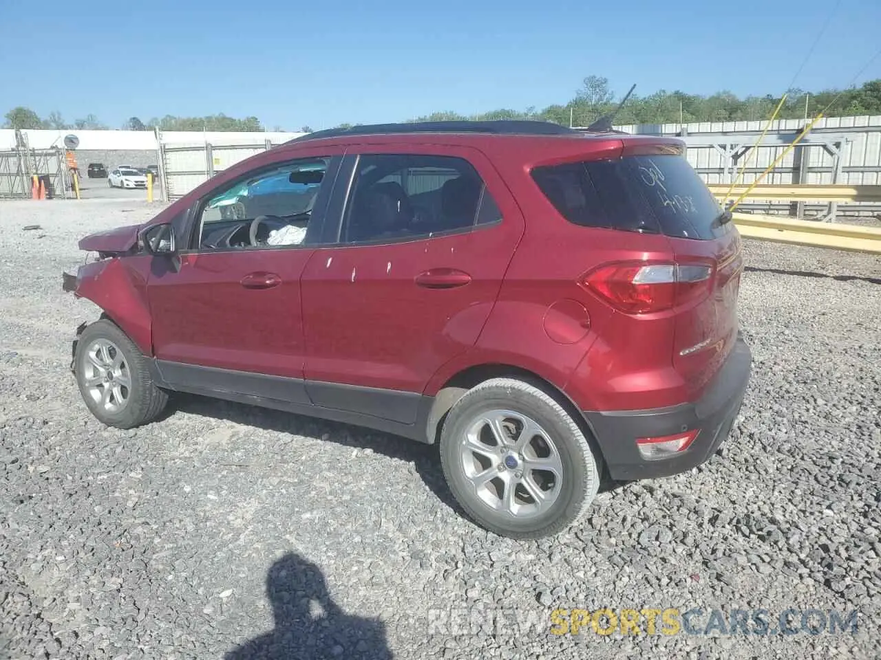 2 Фотография поврежденного автомобиля MAJ3S2GE0LC393737 FORD ECOSPORT 2020