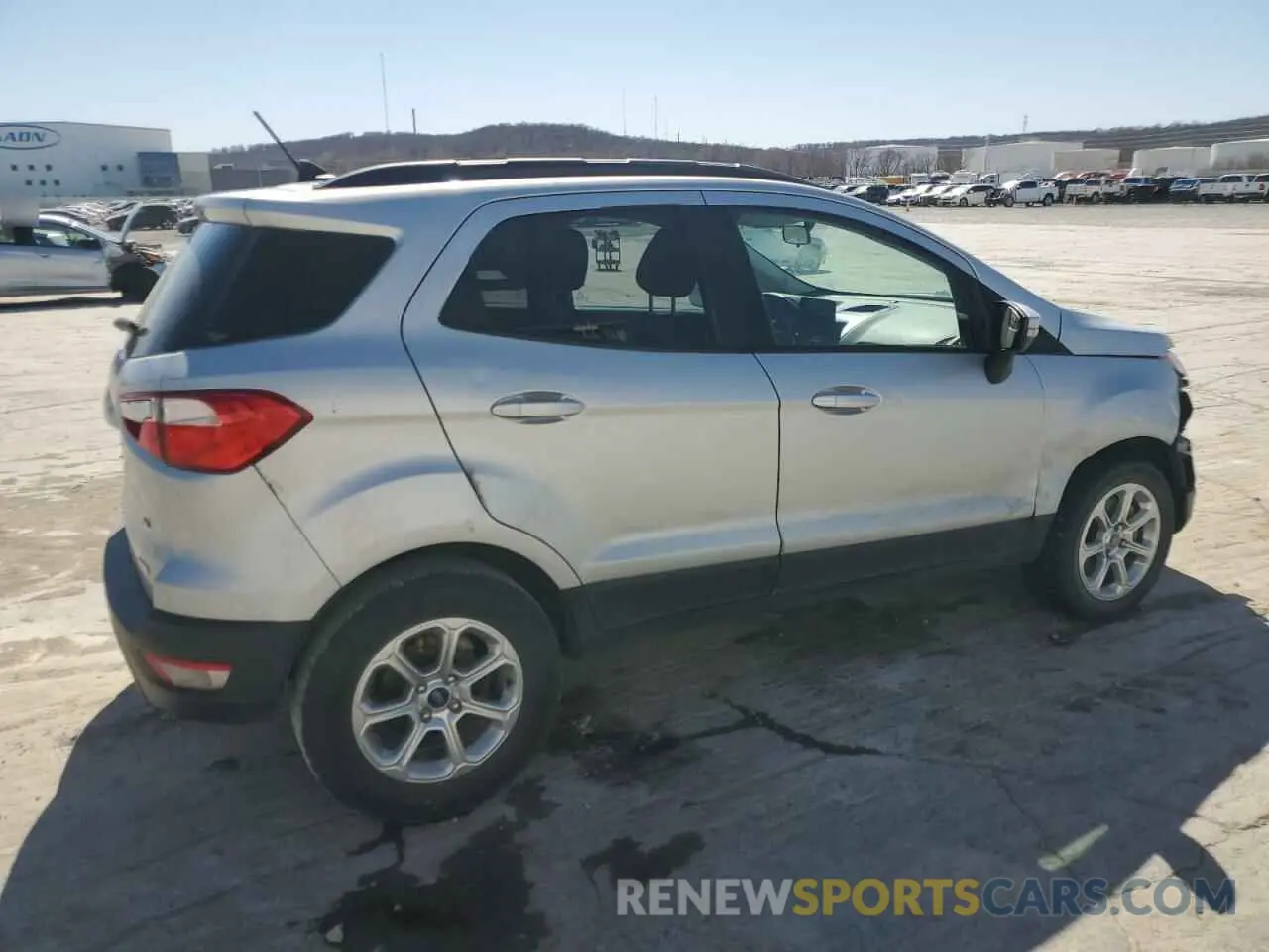 3 Photograph of a damaged car MAJ3S2GE0LC394998 FORD ECOSPORT 2020