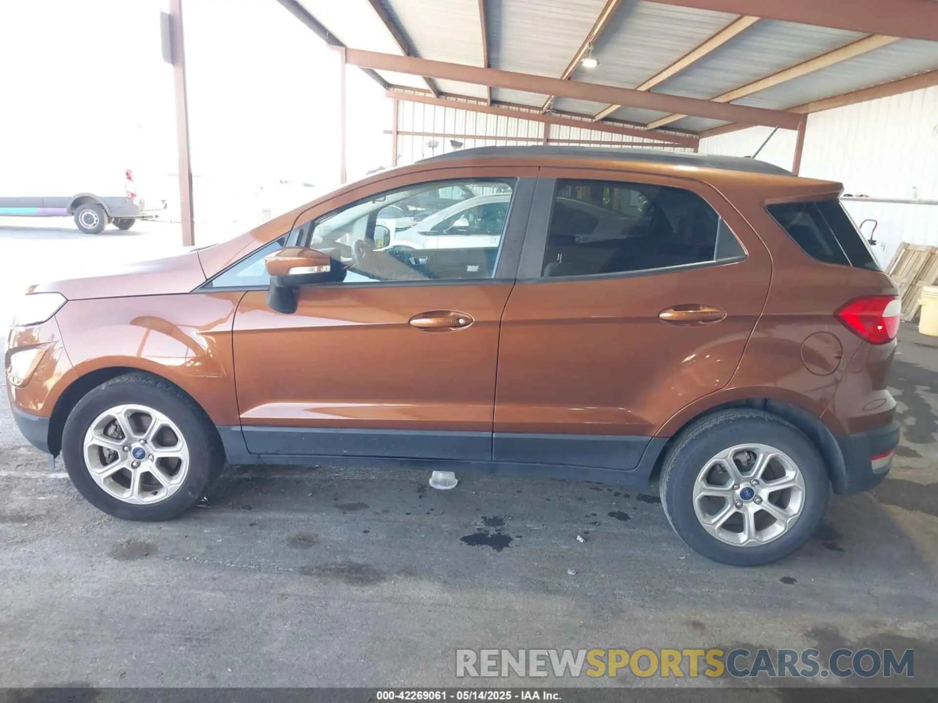 14 Photograph of a damaged car MAJ3S2GE1LC312339 FORD ECOSPORT 2020